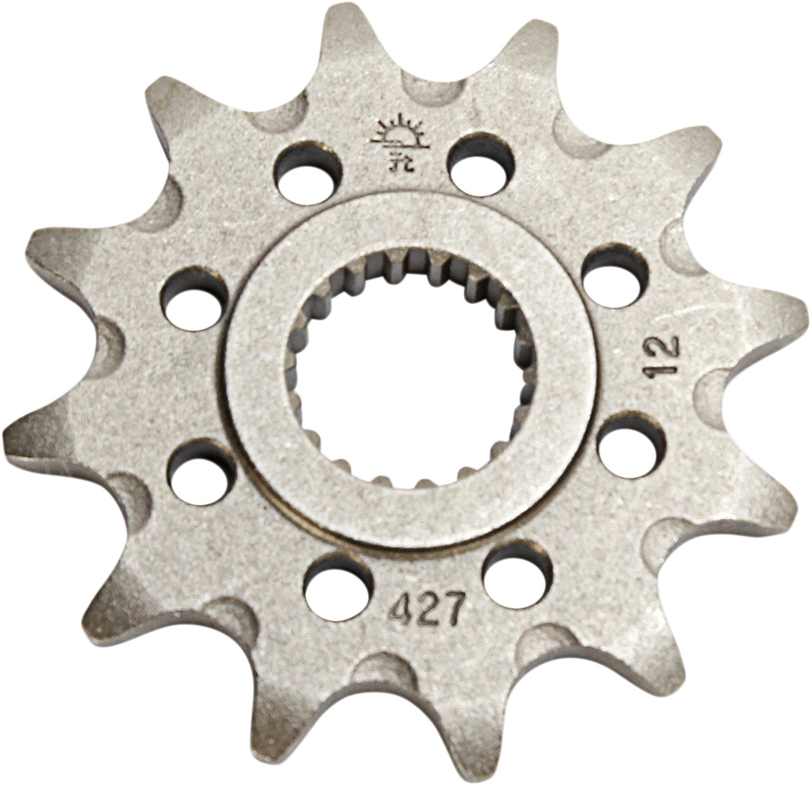 Front Steel Countershaft Sprocket Self Cleaning - 12 Tooth 520 - Click Image to Close