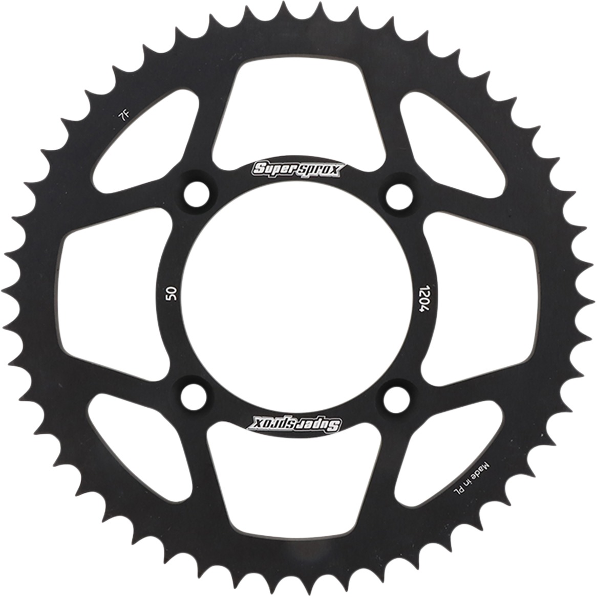 50T Sprocket - Black - Click Image to Close