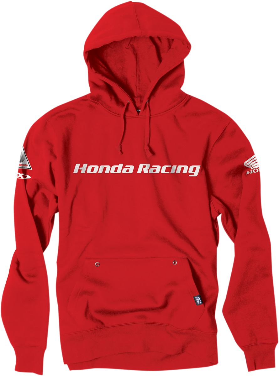 Men's Honda Racing Hoody - Honda Racing Hoody Red Lg - Click Image to Close