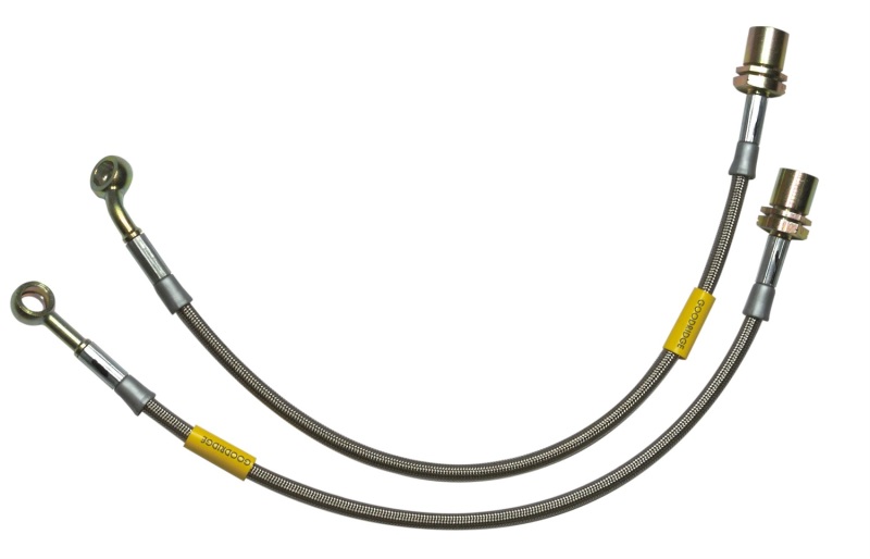 90-94 Toyota MR2 (SW20) & Turbo Stainless Steel Braided Brake Lines - Click Image to Close