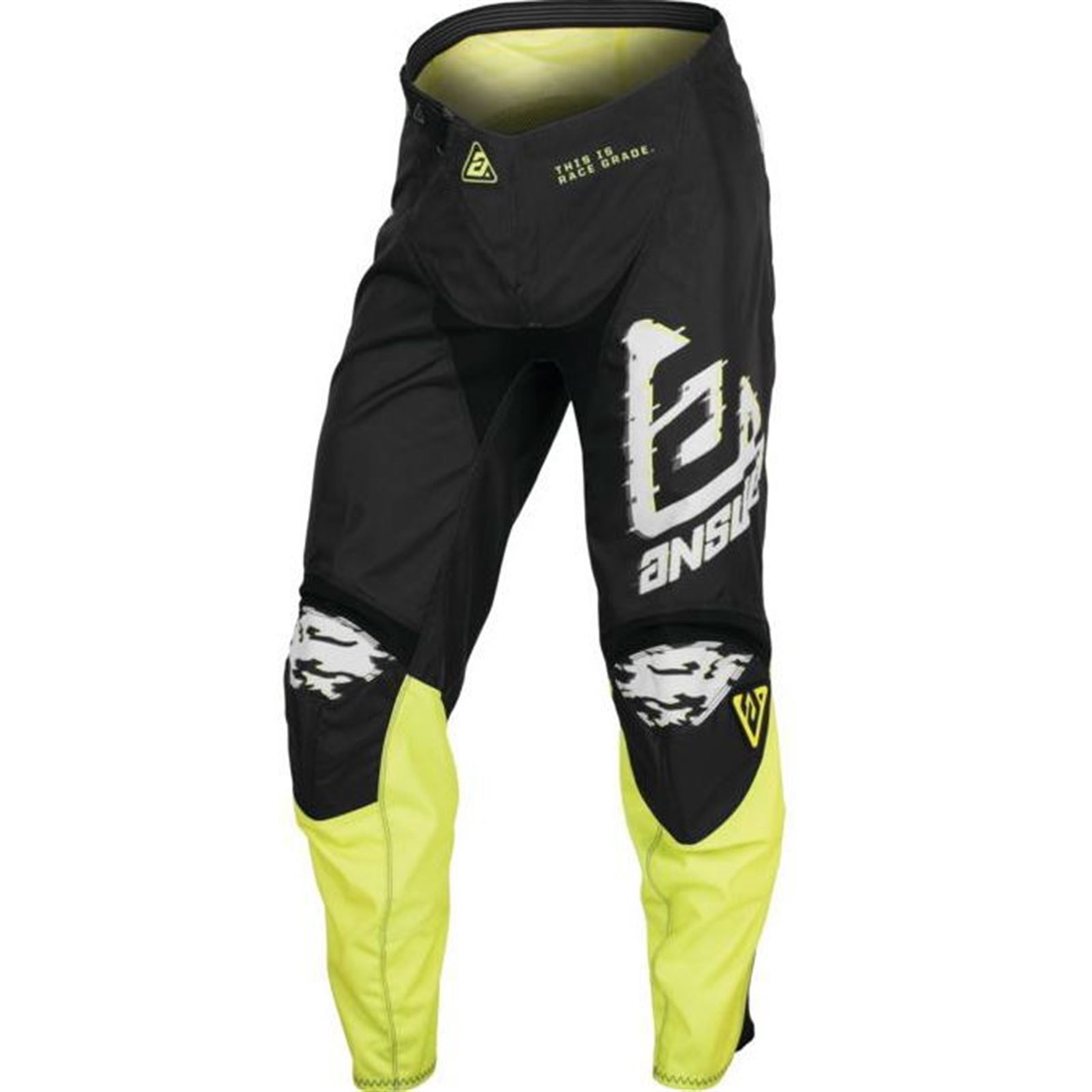 23.5 Syncron Meltdown Pant Grey/Hyper Acid/Black Youth Size - 20 - Click Image to Close