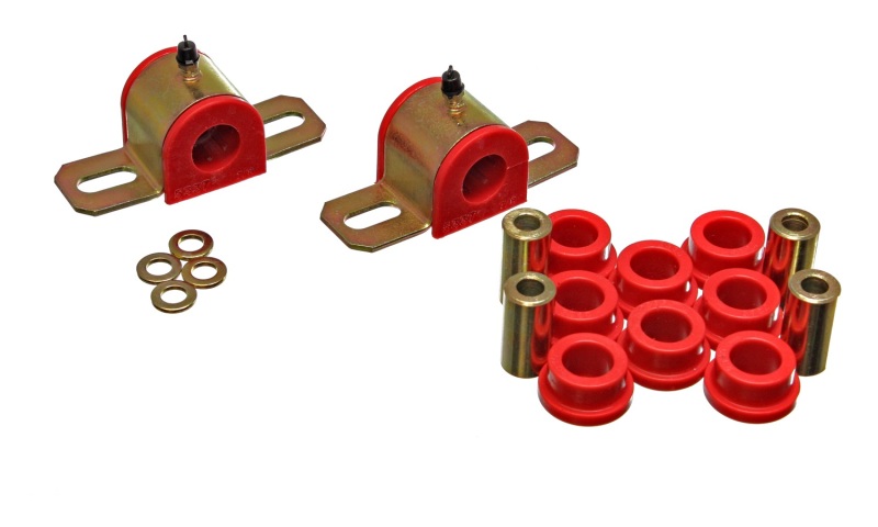 Energy Suspension 22Mm Swaybar Bushing Set - Red - Click Image to Close