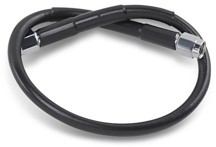 Black 16" Brake Line - DOT -3 AN Universal - Click Image to Close