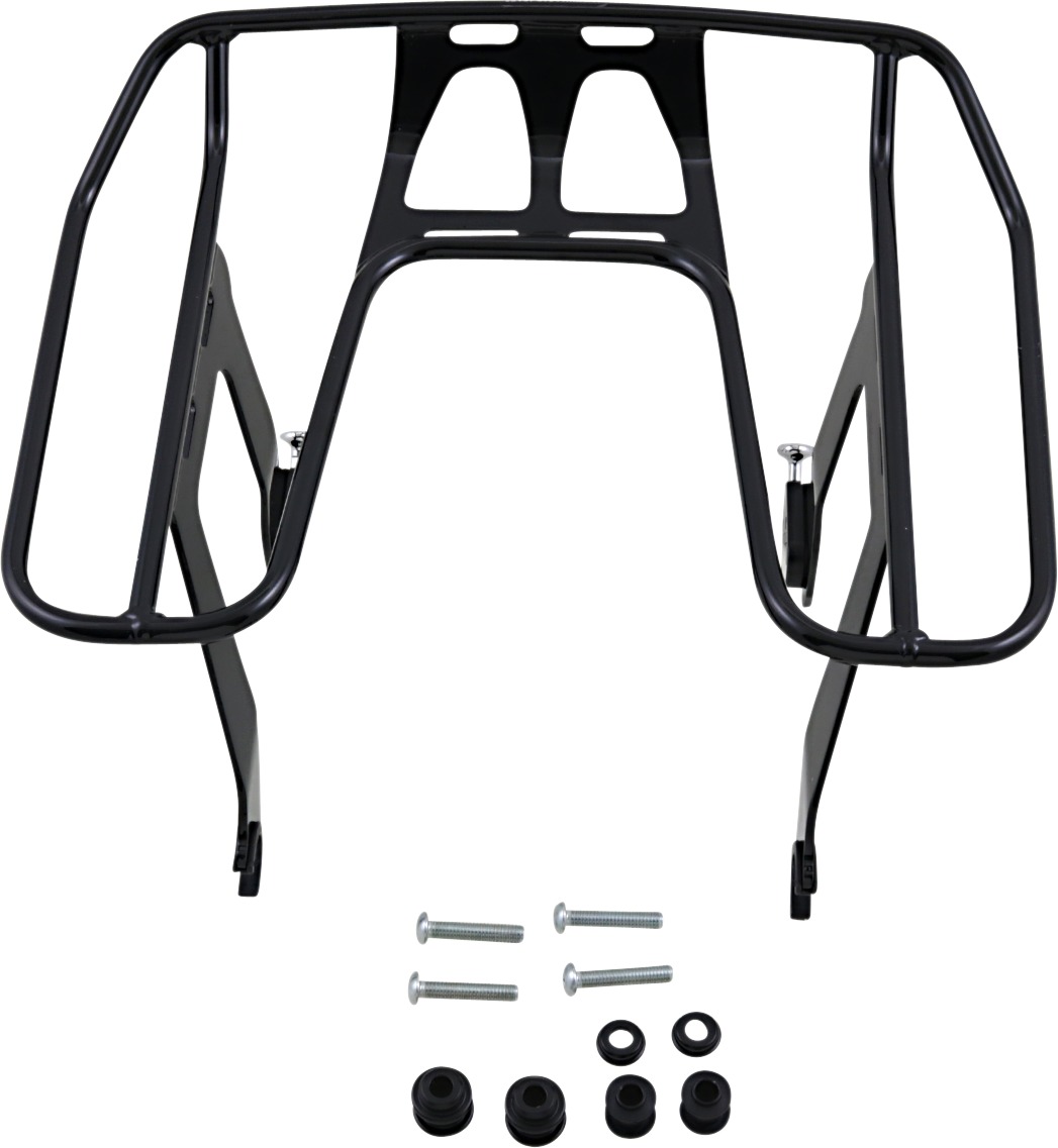 BA Wrap Around Racks for Harley-Davidson - Detach Big Rack Wa Blk - Click Image to Close