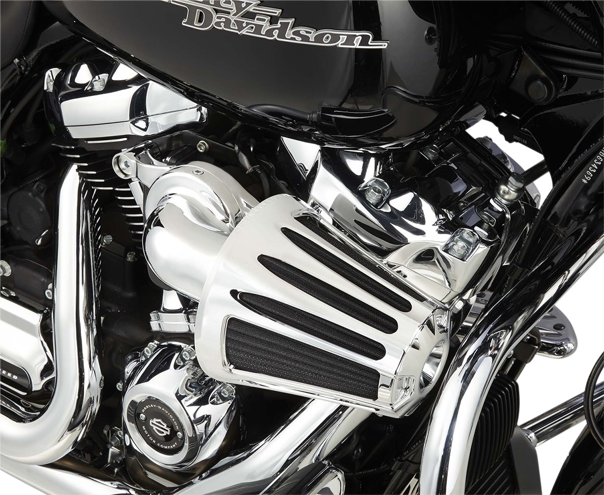 Chrome Monster Sucker Air Cleaner Kits - Monster Sucker Deep Cut Chr - Click Image to Close