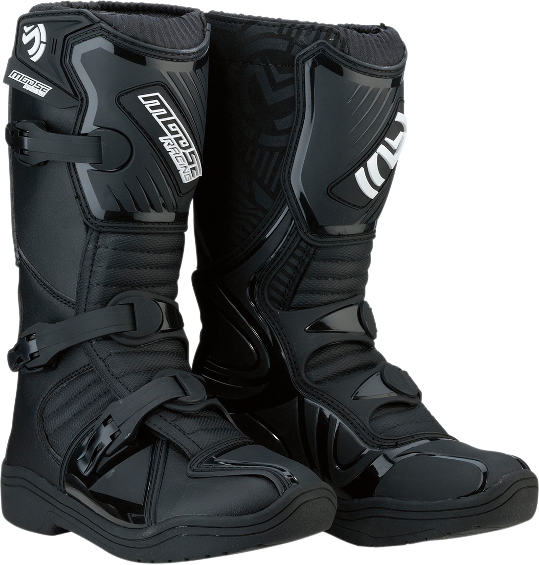 M1.3 Boots - Black Youth Size 7 - Click Image to Close