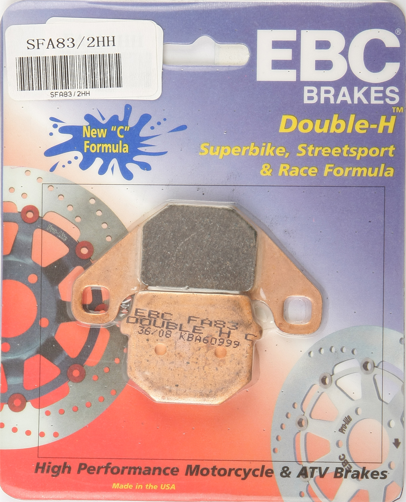 Sintered Double-H Brake Pads - Click Image to Close