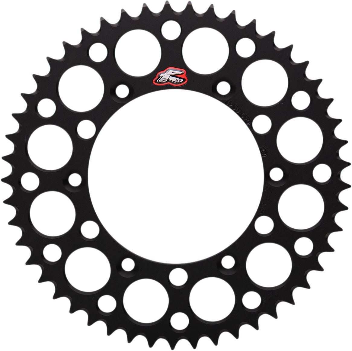 Rear Sprocket Grooved - Black 520-49 Teeth - For 89-17 Suz RM125/250 DR-Z 250/RMX250/RM-Z 250/450 - Click Image to Close