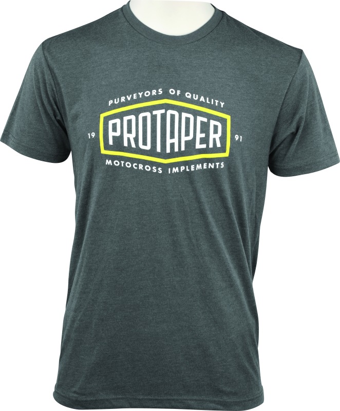 ProTaper Tee 2X-Large - Dark Grey - Click Image to Close