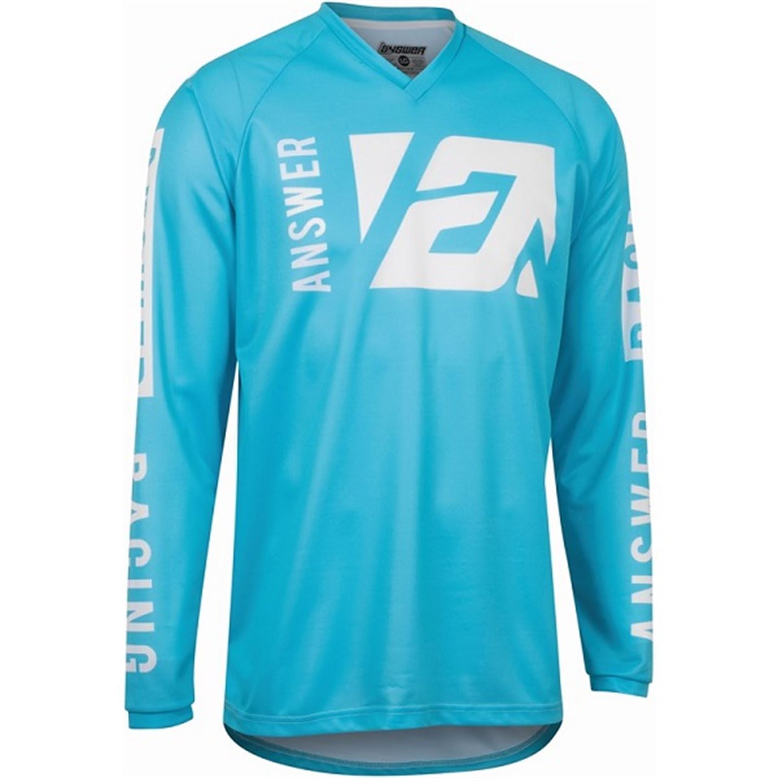 Answer Syncron Merge Jersey Astana/White - Large - Click Image to Close