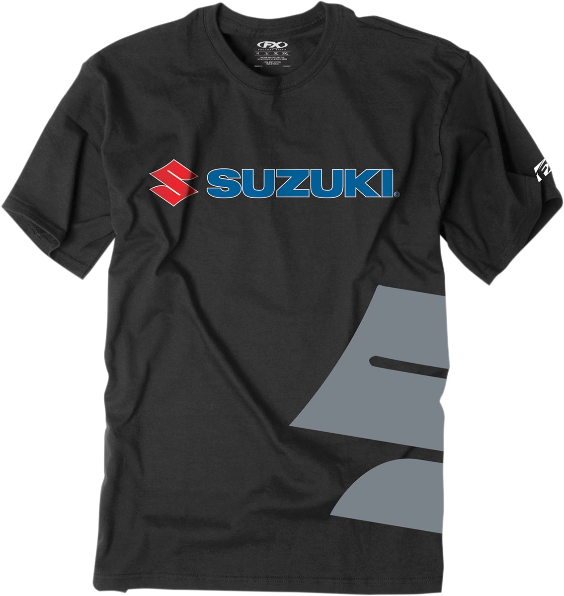 Men's Suzuki Big S Tee - Suzuki Big S Tee Blk Xl - Click Image to Close