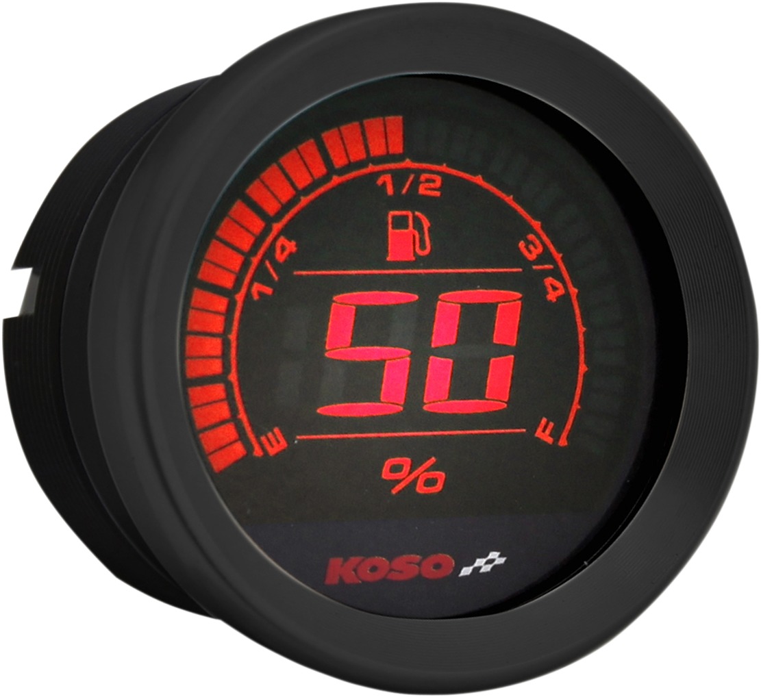 HD-02 Series Gauges - Hd-02 2" Fuel Meter, Black - Click Image to Close