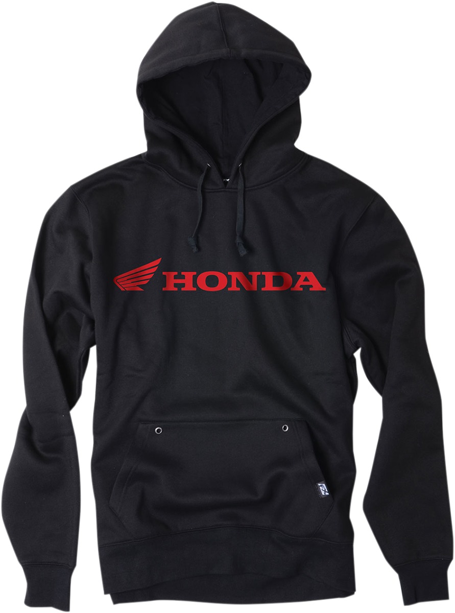 Men's Honda Horizontal Hoody - Honda Horizontal Hoody Blk 2Xl - Click Image to Close