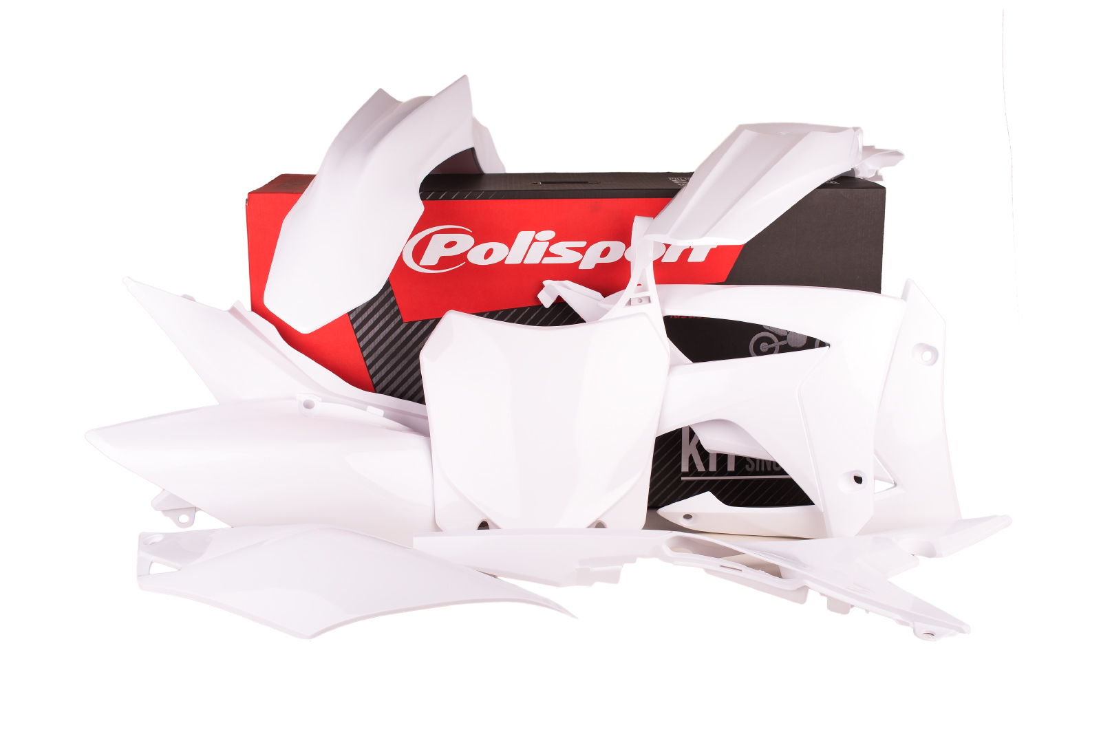 Plastic Body Kit - White - For 13-16 Honda CRF450R 14-17 CRF250R - Click Image to Close