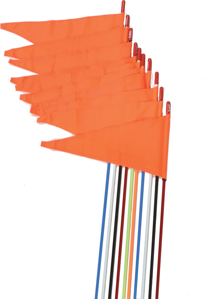 Safety Flags Spring Mount Neon Pink 7' 10/PK - Click Image to Close