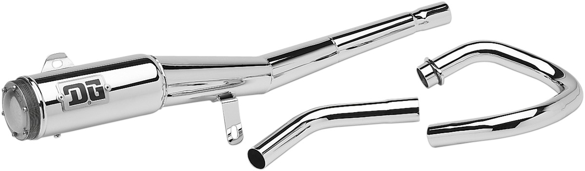 RCM Krome Power Full Exhaust - For 87-04 Yamaha Warrior 350 - Click Image to Close