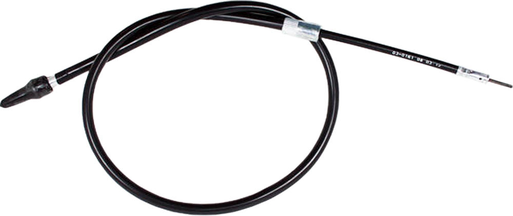 Black Vinyl Speedometer Cable - Click Image to Close