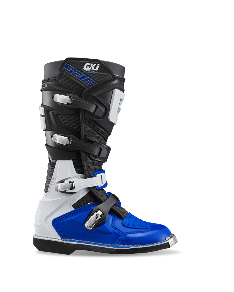 GXJ Boot Black/Blue Size - Youth 5 - Click Image to Close