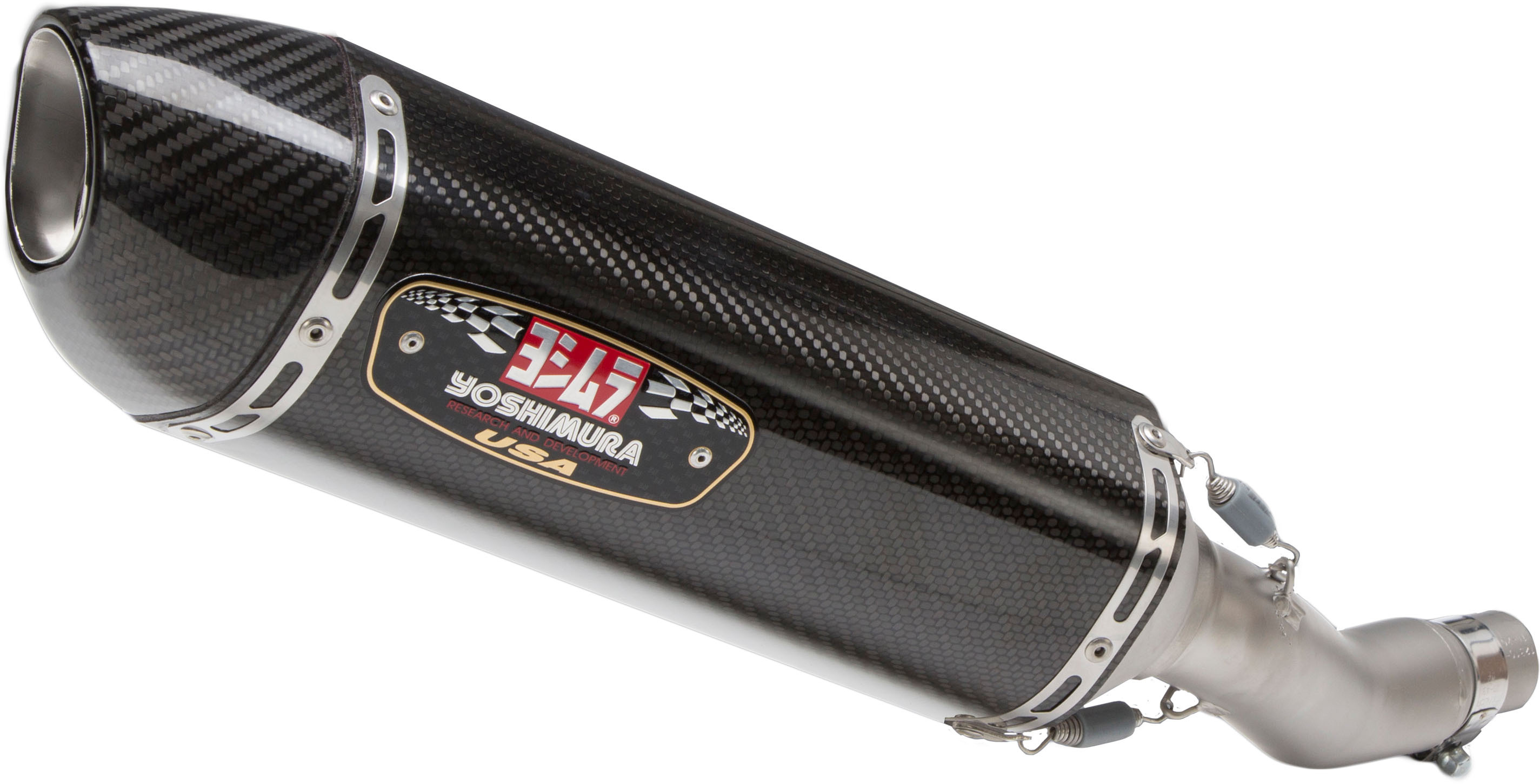 R-77 Carbon Fiber Slip On Exhaust - For 19-20 Honda CB300R - Click Image to Close