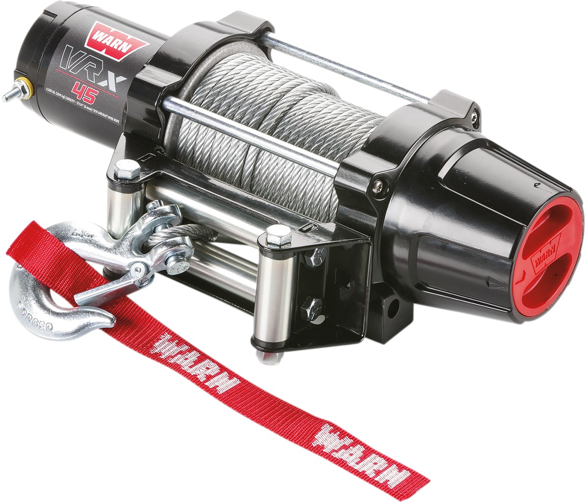 VRX 4500 Winch with Wire Rope - Vrx 4500 Wire Winch - Click Image to Close