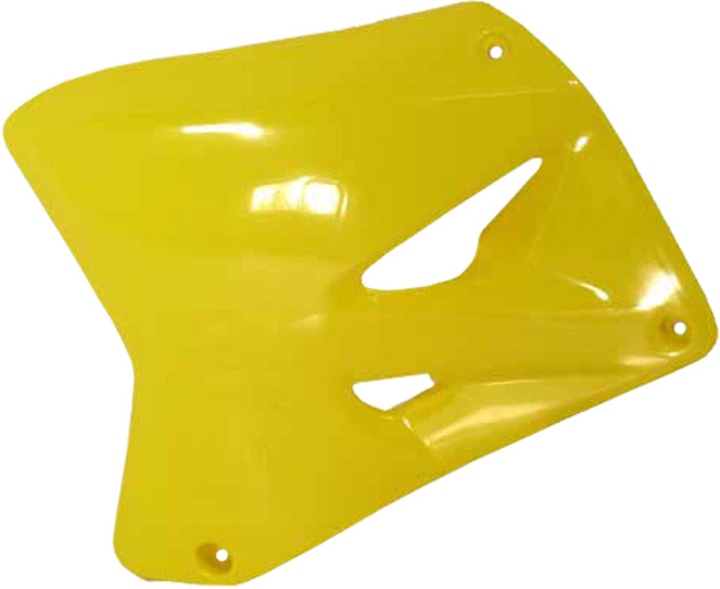 Radiator Shrouds - Yellow - For 00-08 Suzuki RM250 01-07 RM125 - Click Image to Close