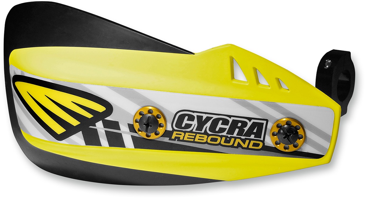 Rebound Guard w/ Yellow Shields - Handguard Kit w/ Allow Mounts - Click Image to Close