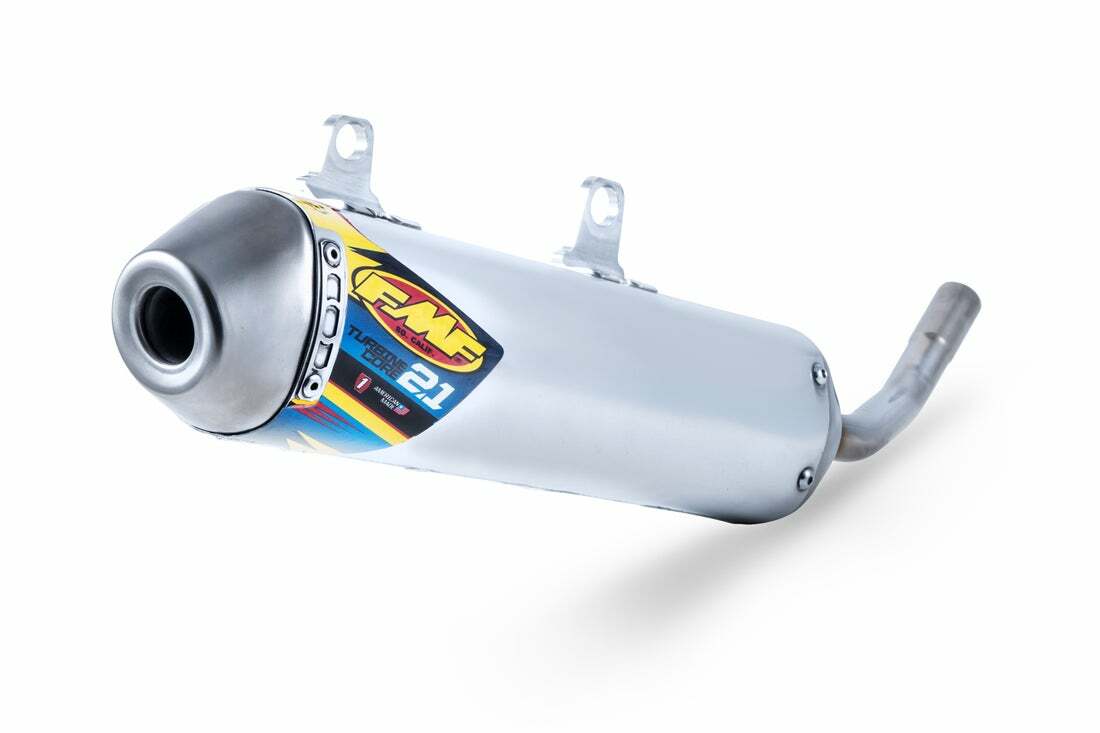 Turbinecore 2.1 Slip On Exhaust Silencer - For 22-24 Yamaha YZ125 - Click Image to Close