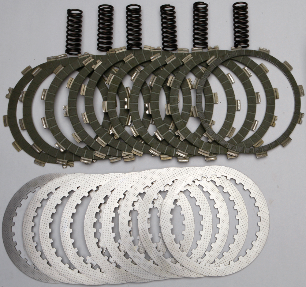 SRK Complete Clutch Kit - Aramid Fiber Friction Plates, Steels, & Springs - Click Image to Close