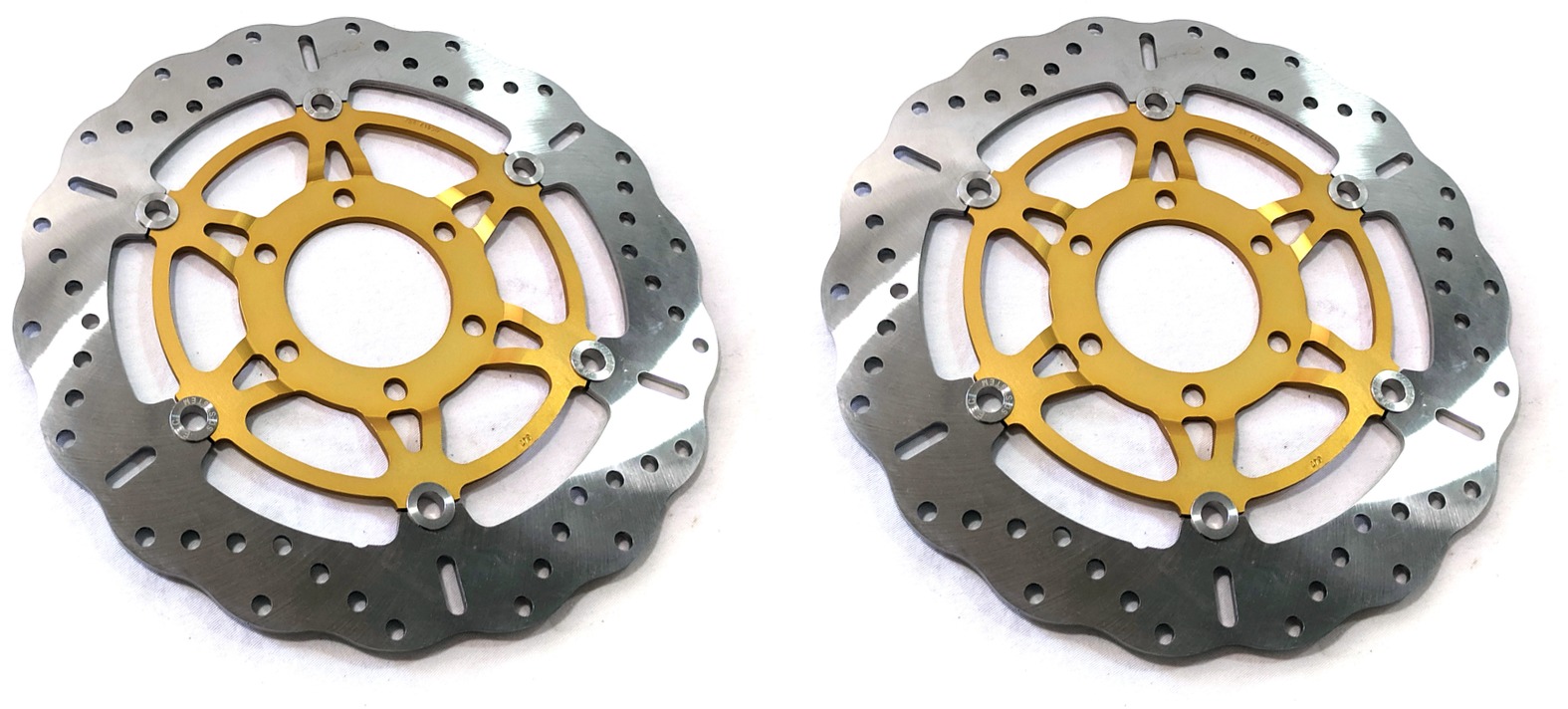 Floating Contour Brake Rotor Front Set - Click Image to Close