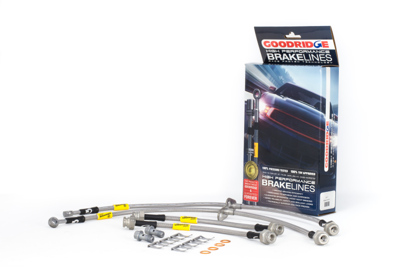 Goodridge 15-18 Honda Fit SS Brake Line Kit - Click Image to Close