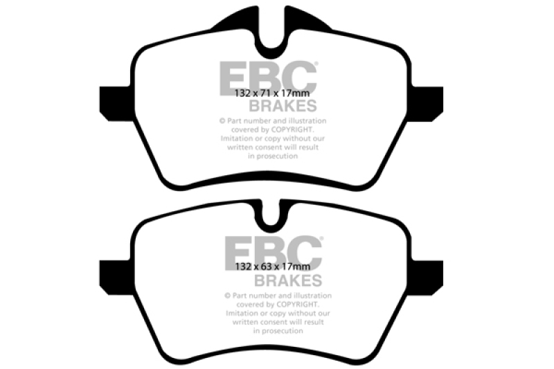 Bluestuff Front Brake Pads - For 2007-2014 Mini Cooper S Hardtop (R56) 1.6L Turbo - Click Image to Close