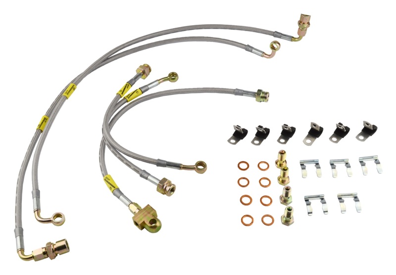 00-06 Tahoe / 00-07 Suburban / 00-05 Escalade All w/o Stablia Track Brake Lines - Click Image to Close