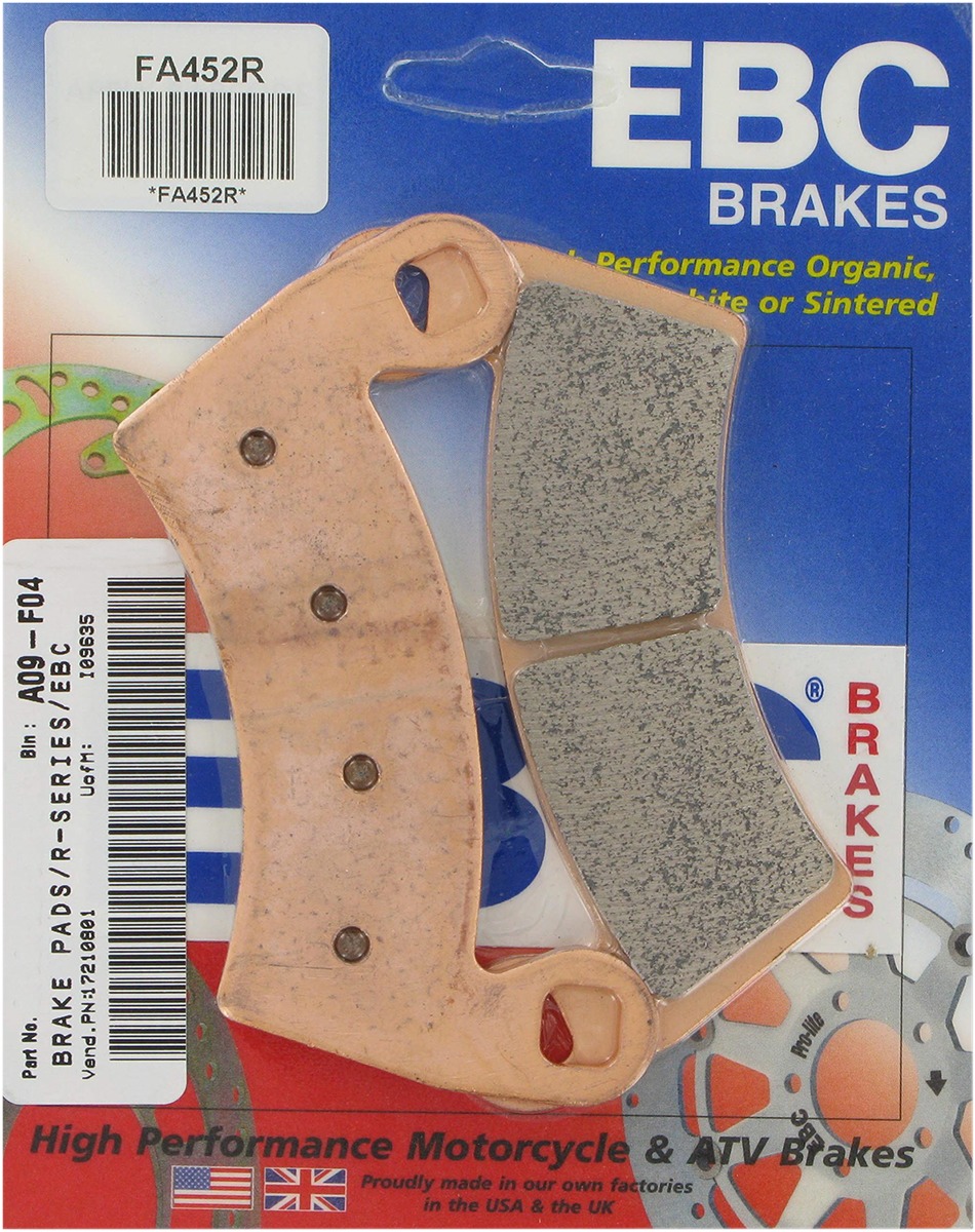 Long Life Sintered Brake Pads - Replaces Polaris 2205949 & 2203747 - Click Image to Close