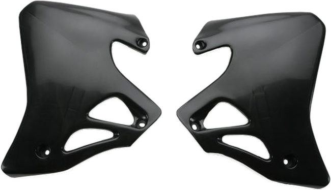 Radiator Shrouds - Black - For 95-97 Honda CR125R 95-96 CR250R - Click Image to Close