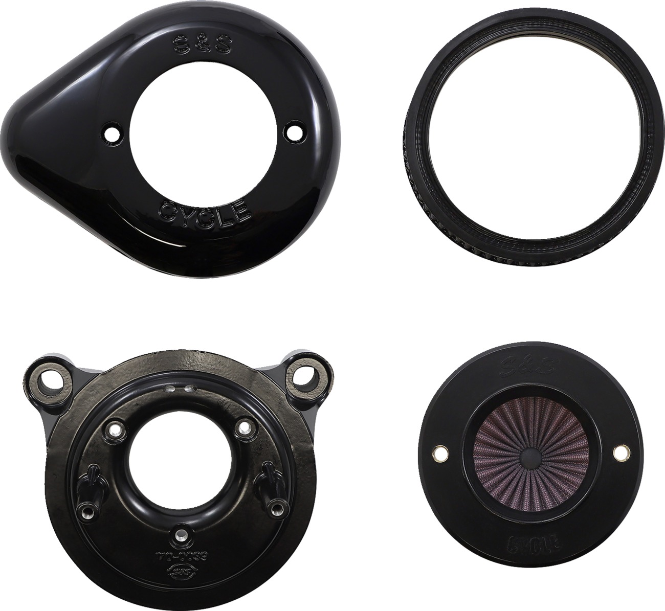 Air Stinger Air Cleaner - Air Stinger Blk Teardrop 08-17 - Click Image to Close