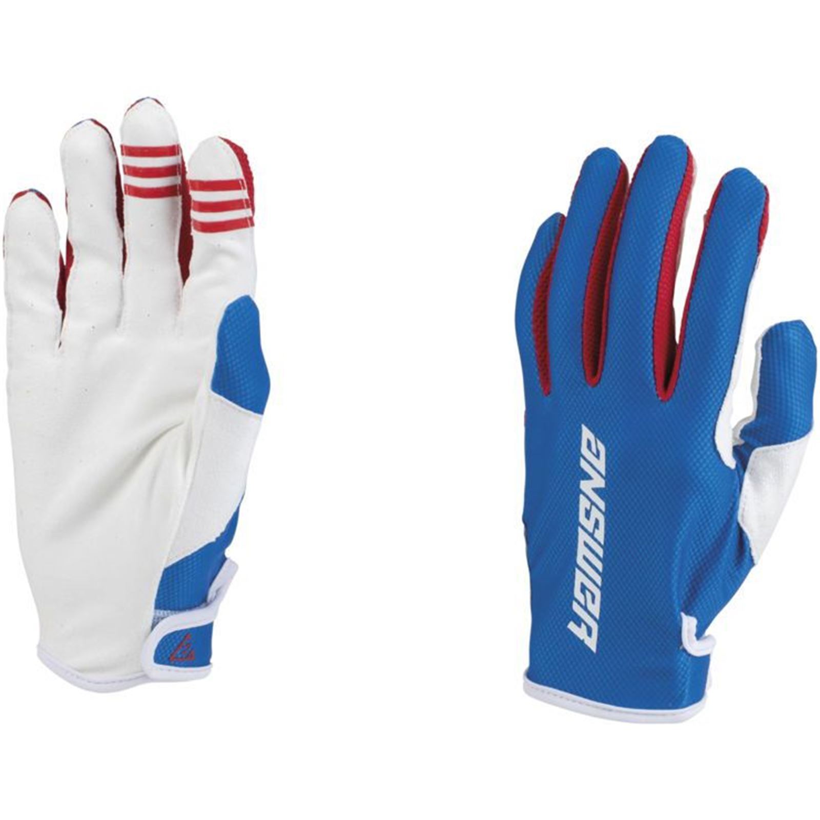 Answer 23 Ascent Glove Red/White/Blue - XS - Click Image to Close