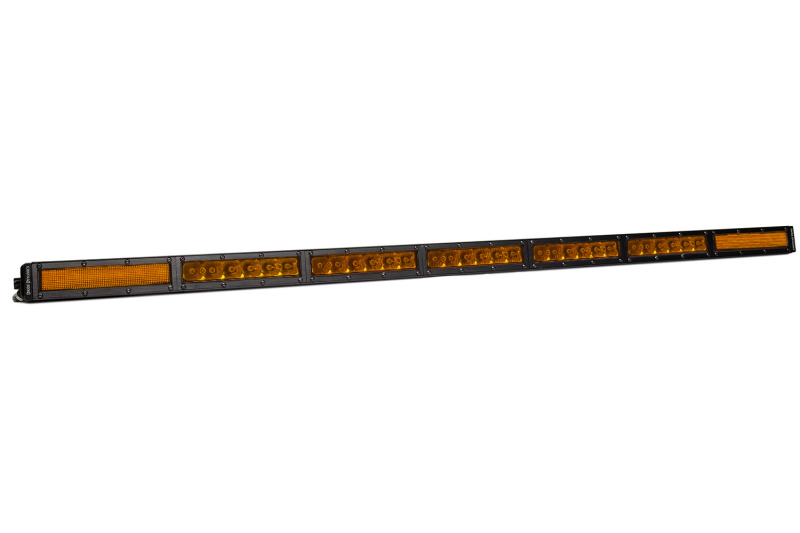 42 In LED Light Bar Single Row Straight - Amber Combo Each Stage Series - Click Image to Close