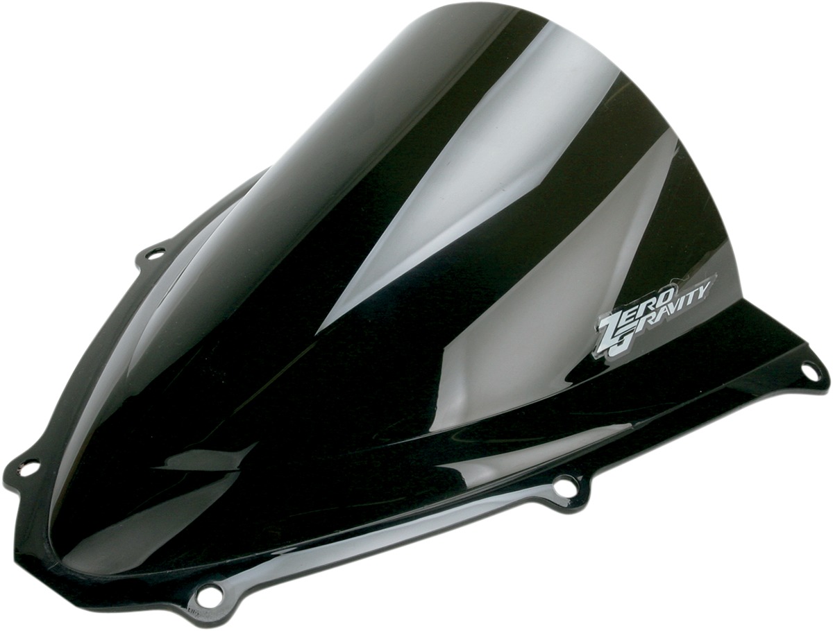 Dark Smoke Double Bubble Windscreen - For 06-07 Suzuki GSXR600/750 - Click Image to Close