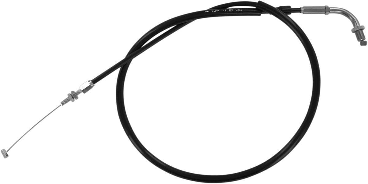 Throttle Pull Cables - Throttle Pull Hon Blk Vinyl - Click Image to Close