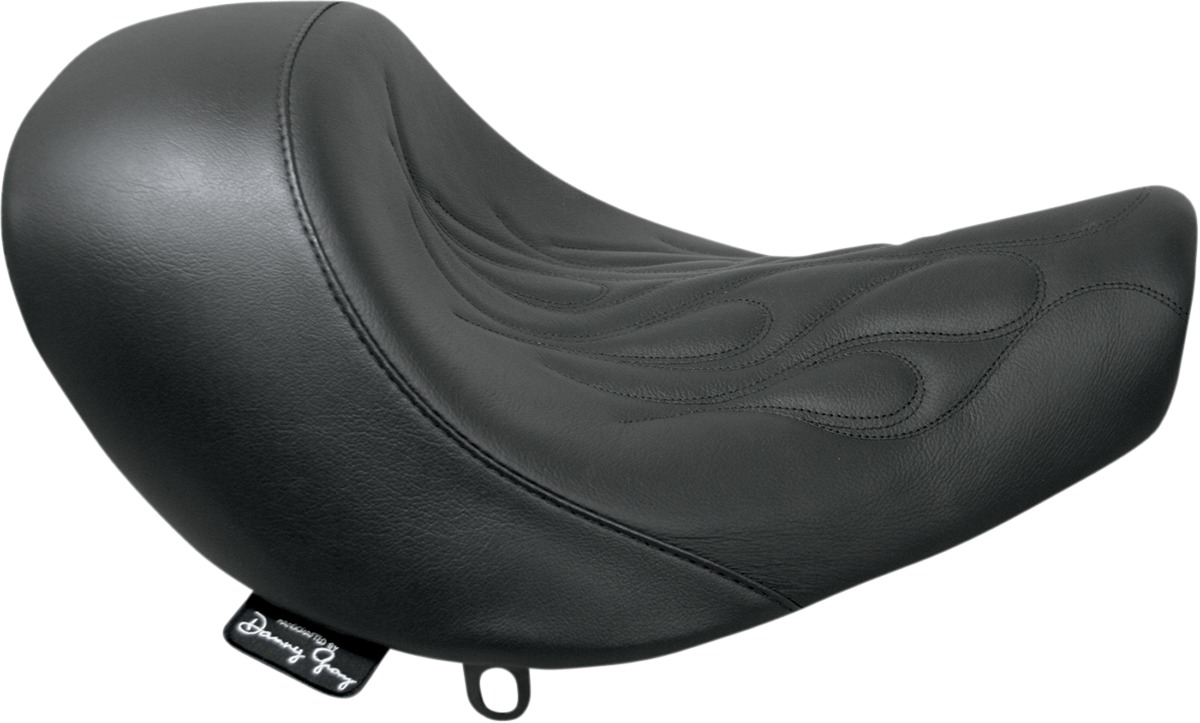 Speedcradle Flame Stitched Solo Seat Black Low&Forward - For 08-11 FXCW - Click Image to Close