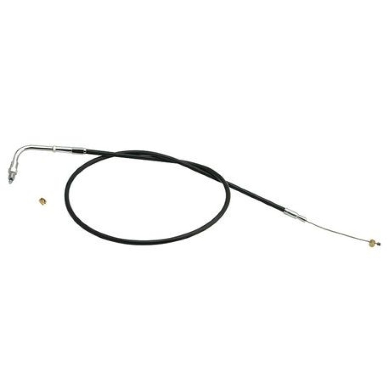 81-95 HD 39in Threaded Throttle Cable - Close Side - Click Image to Close