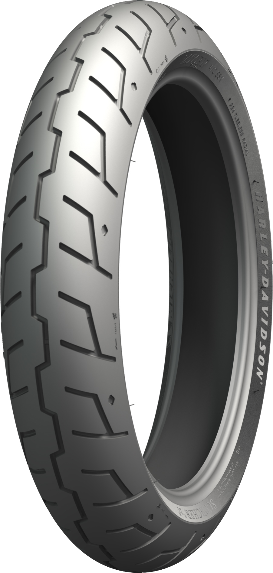 120/70R17 58V Scorcher 21 Front Motorcycle Tire - TL - Click Image to Close