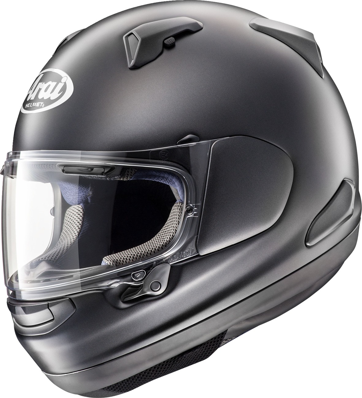 Arai Signet-X Solid Helmet Black Frost Medium - Full-face helmet with long oval shape - Click Image to Close