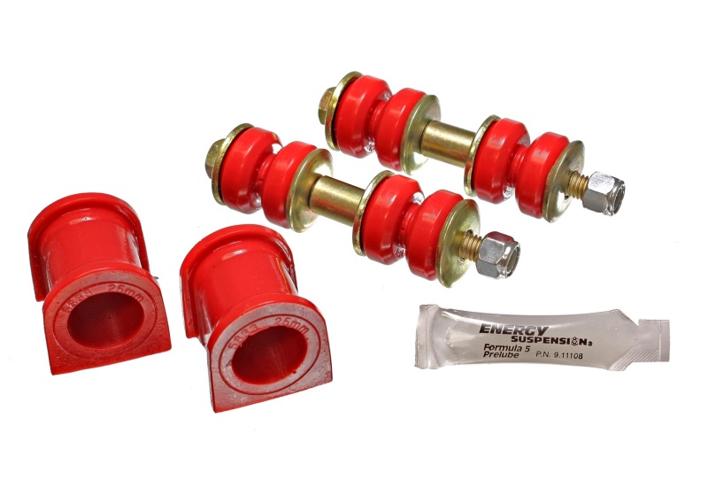 04-07 Scion xB Red 25mm Front Sway Bar Bushing Set - Click Image to Close