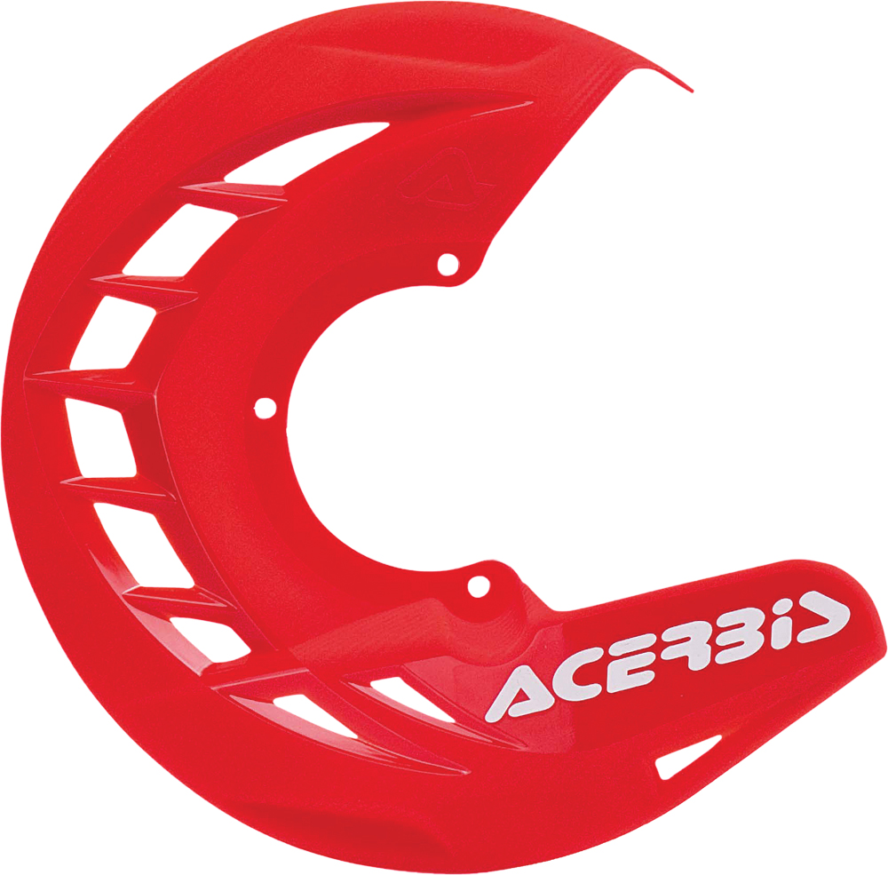 X-Brake Brake Rotor Disc Cover - Red - For Use w/ X-Brake Mounting Kits - Click Image to Close