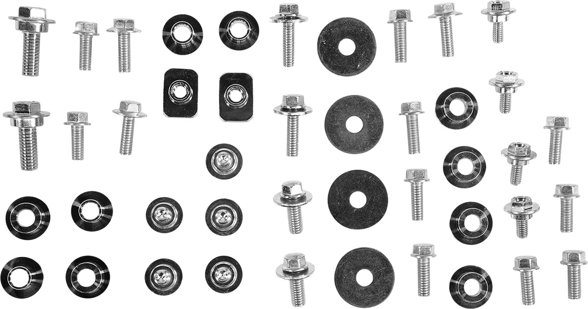 Full Plastic Fastener Kit - For 98-99 Honda CR125R, 97-00 CR250R - Click Image to Close