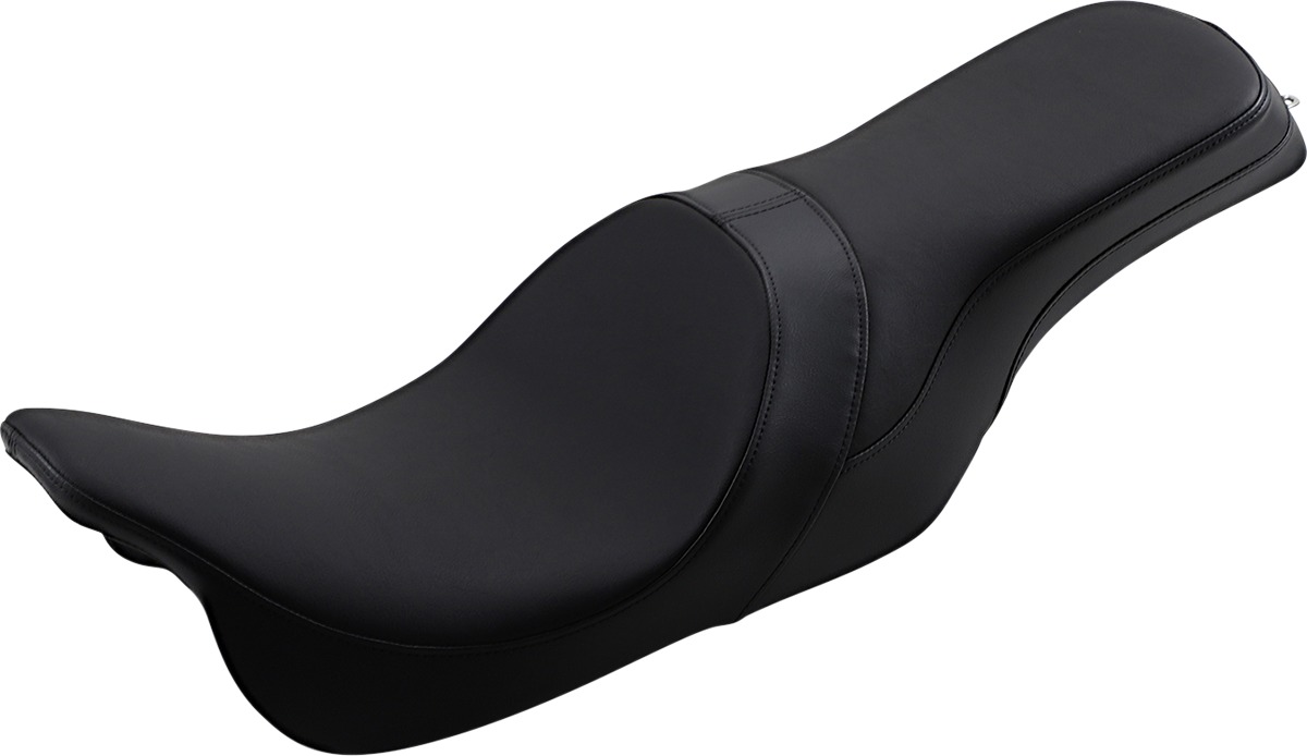 Predator Smooth Vinyl EZ-On 2-Up Seat Forward - For 08-20 HD FLH FLT - Click Image to Close