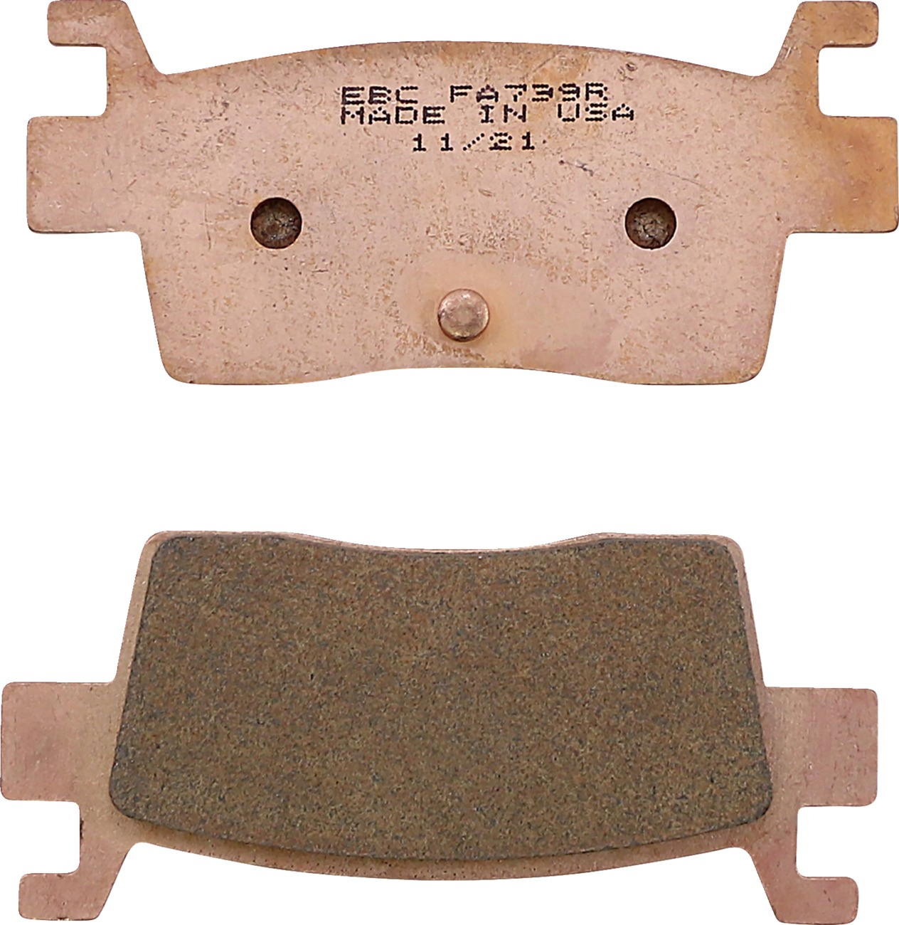 Rear R Series Sintered Pads|Shoes - Fa739R Pad Set Ebc - Click Image to Close