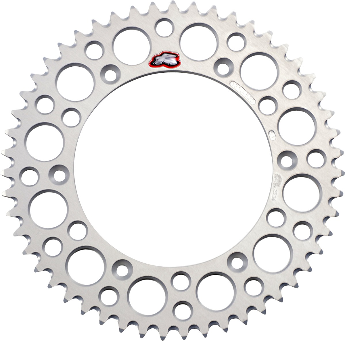 Rear Sprocket Grooved - Silver 520-51 Teeth - For 93-98 Yamaha YZ 125/ YZ 250/ WR 400 F - Click Image to Close