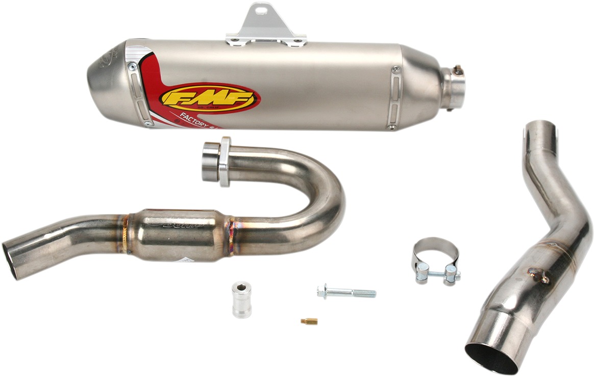 Factory 4.1 Titanium Full Exhaust - For 04-15 Yamaha YFZ450 - Click Image to Close